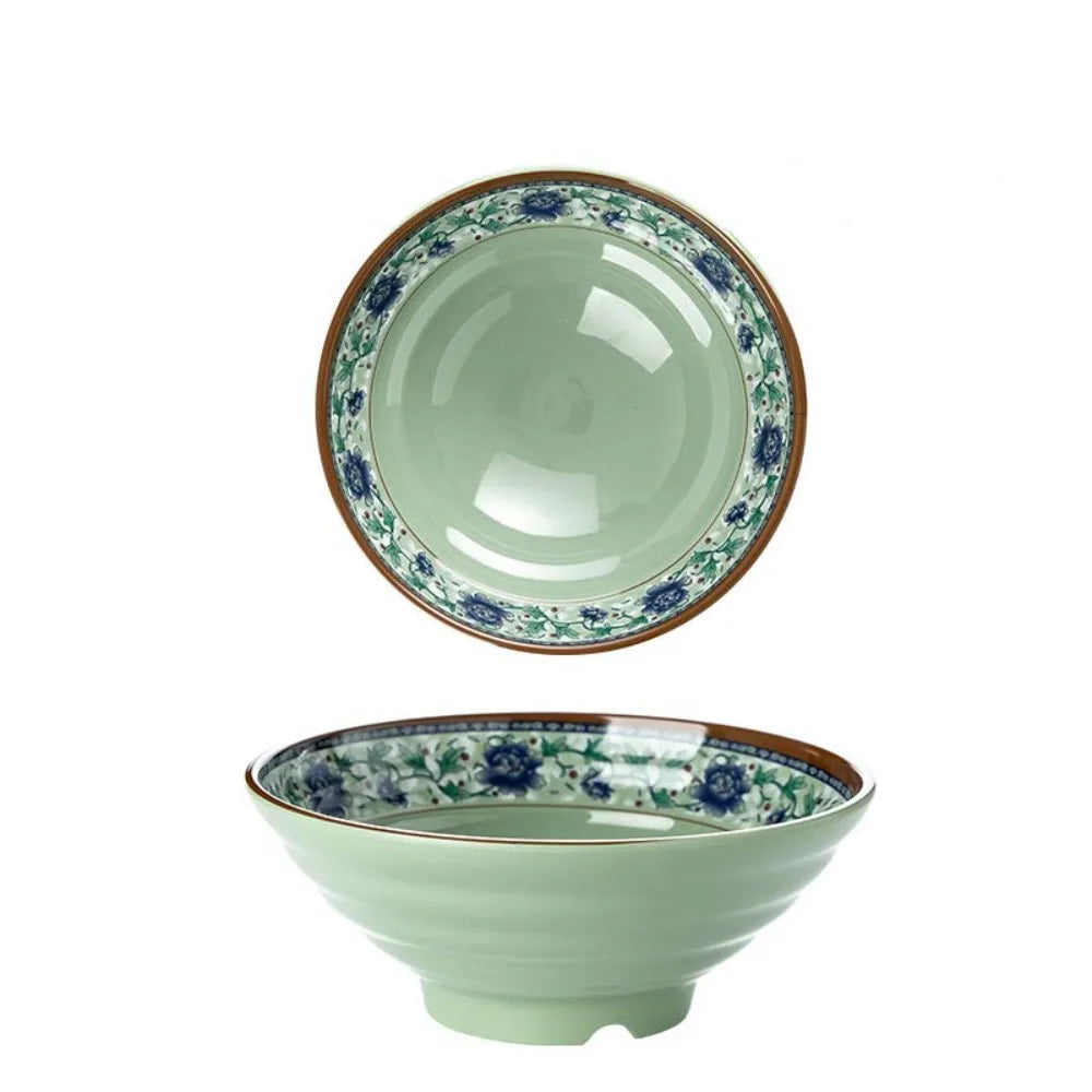 Shatterproof Melamine Ramen & Noodle Bowl – Japanese Commercial-Grade Soup Bowl