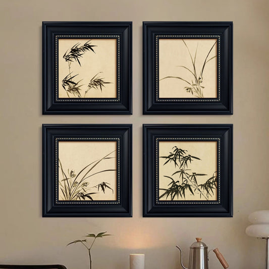 Framed Chinese Style Wall Painting