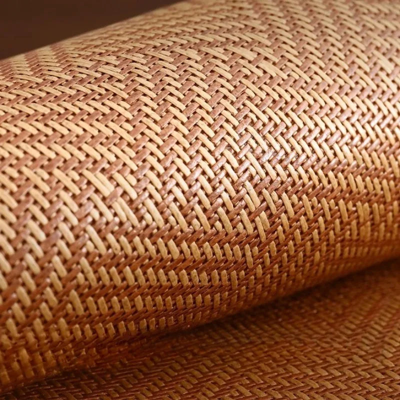 Faltbare japanische Tatami-Rattanmatte – Kühlende Sommer-Bodenmatte