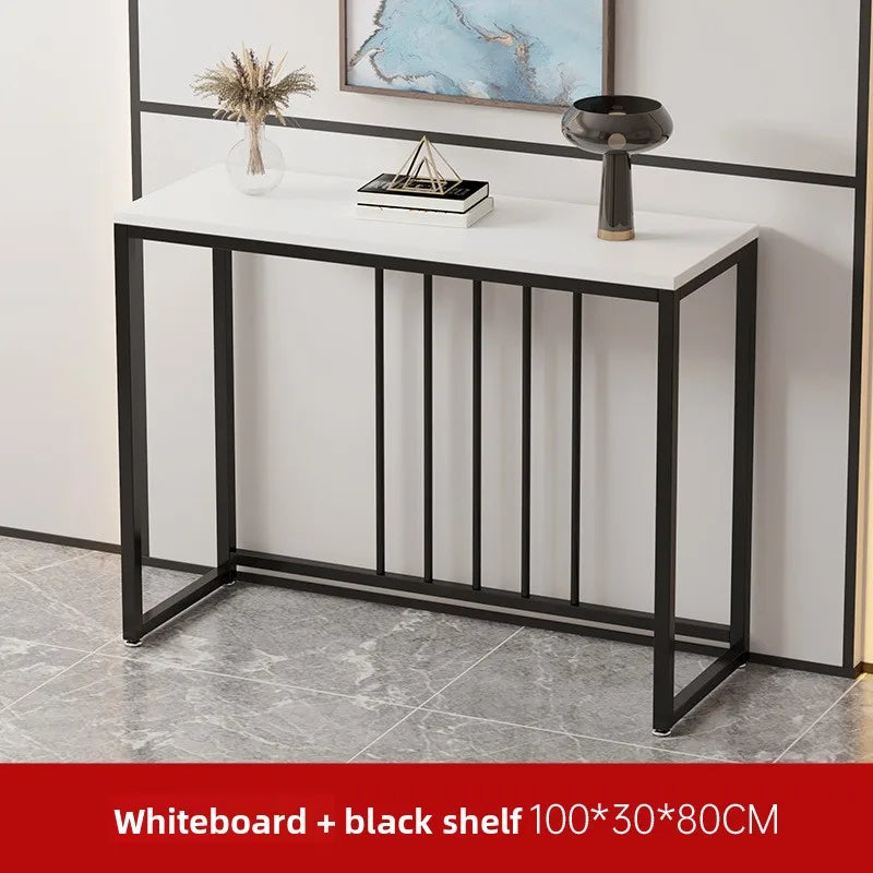 Firm Light luxury entrance table Entry entrance table against the wall side table entrance frame entry door sturdy and durable