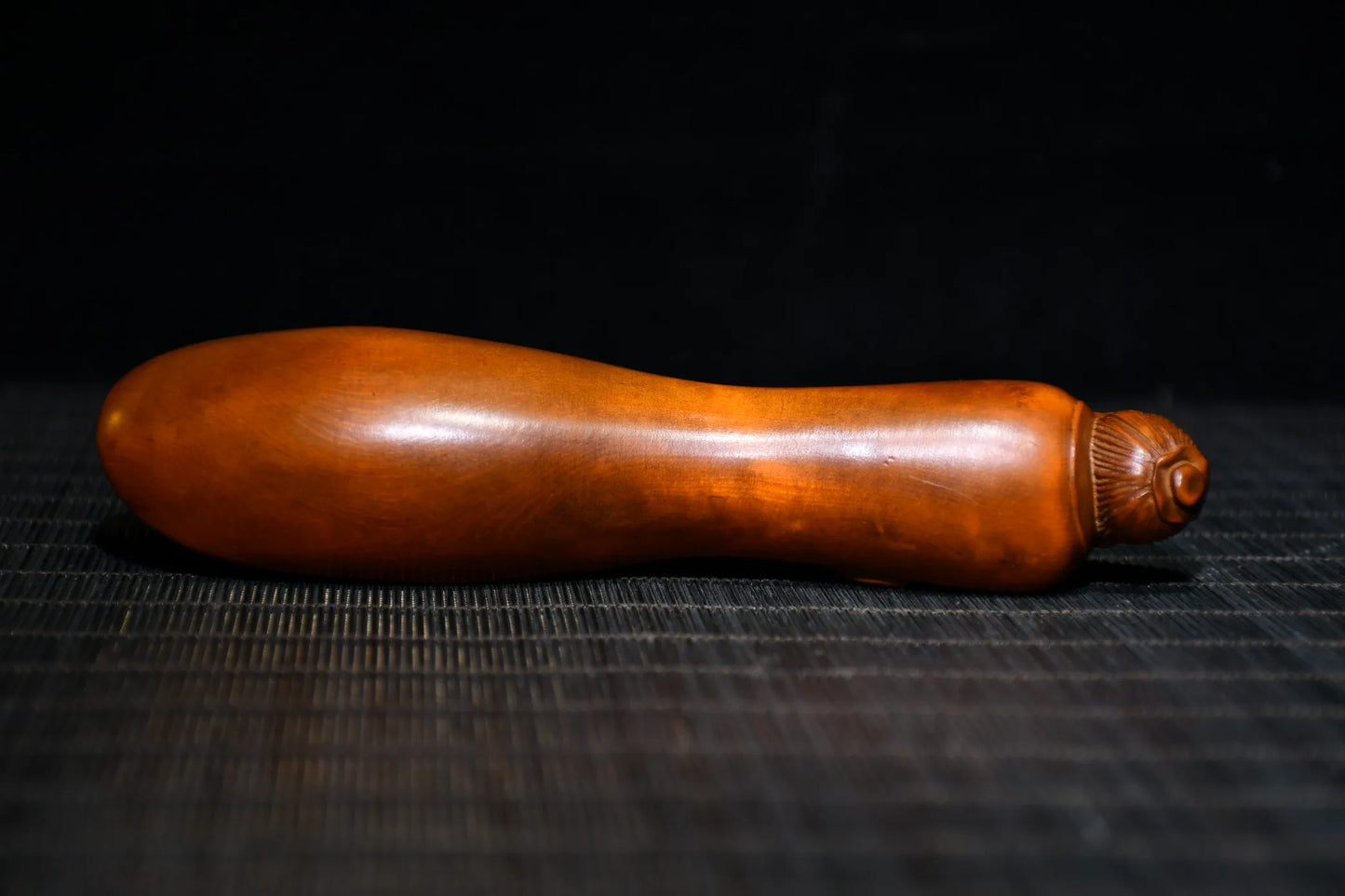 6" Boxwood Lu Yu Tea God Statue – Tea Ceremony Scoop & Altar Figure