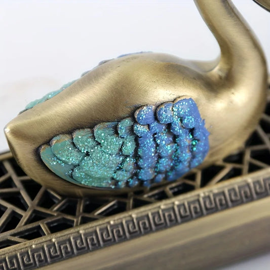 Swan Lake Dual-purpose Chinese Incense Burner Home Desktop Ornament Aromatherapy Incense Holder Censer Home Decor Ornament