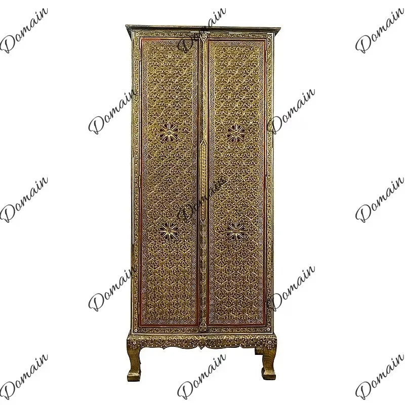 Thai Solid Wood Entryway Cabinet Vintage Zen Storage Console Table Southeast Asian Style Furniture