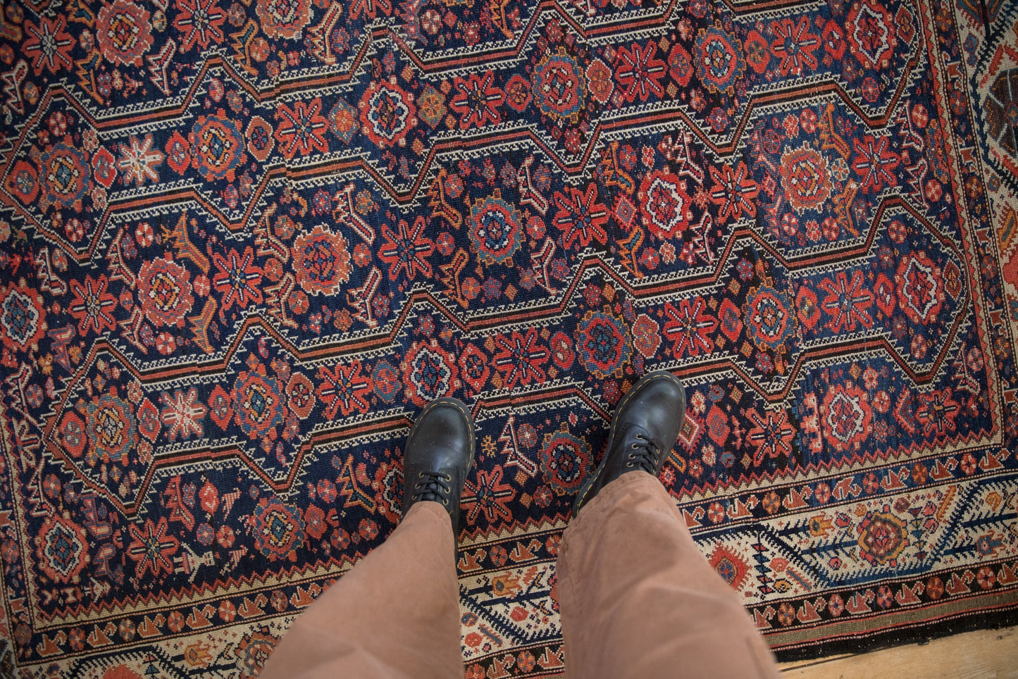 5.5 x 6.5 Antique Fine Malayer Carpet