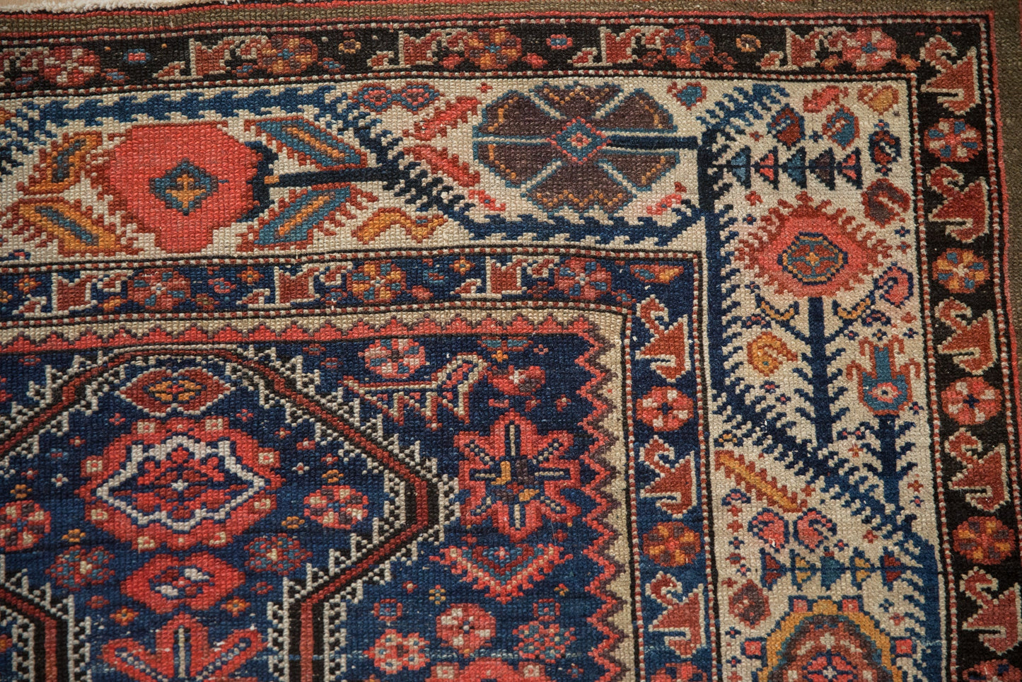 5.5 x 6.5 Antique Fine Malayer Carpet