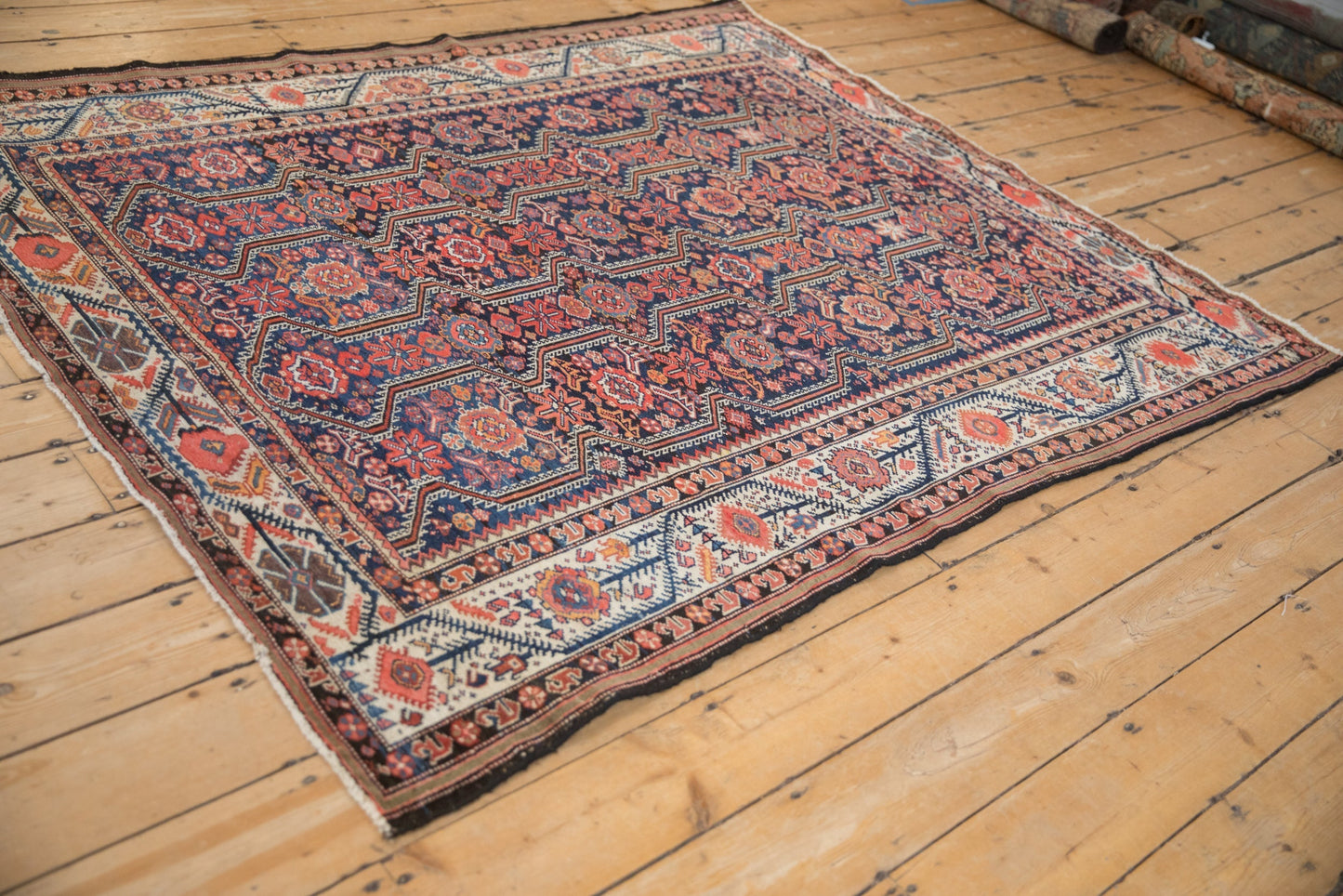 5.5 x 6.5 Antique Fine Malayer Carpet
