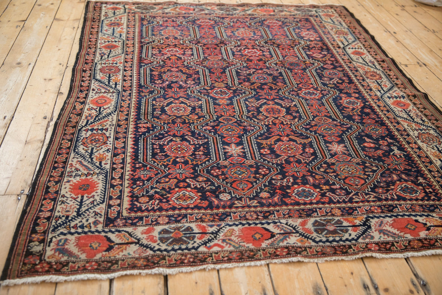 5.5 x 6.5 Antique Fine Malayer Carpet