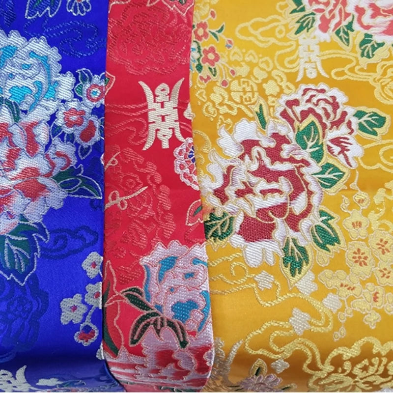 Tibetan-Style Thickened Altar Cloth – 100×100cm Decorative Table Cover