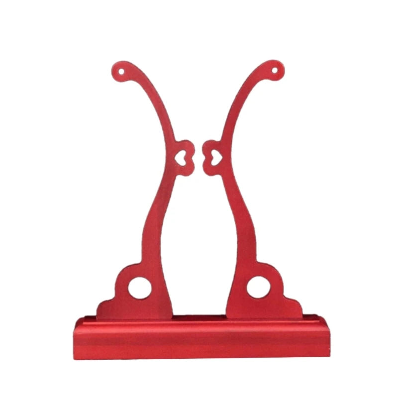Elegant Chinese Style Bamboo Fan Stand Holder Bracket Rack for Home Office Decor