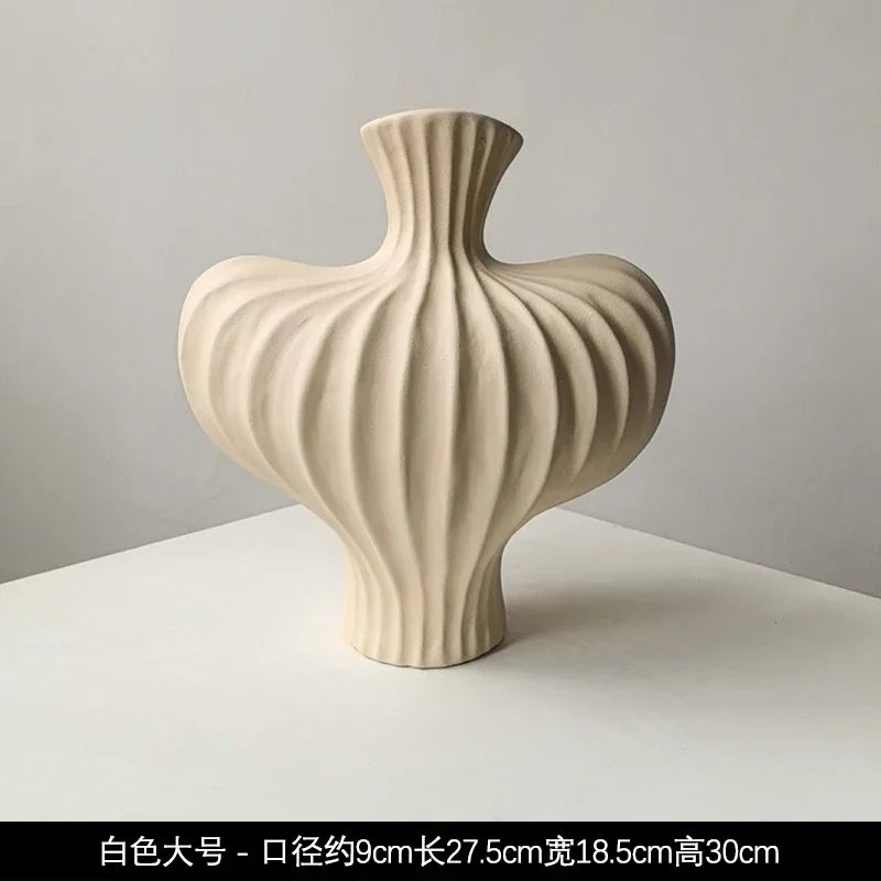 Livetai Wabi-Sabi handgefertigte Keramikvase
