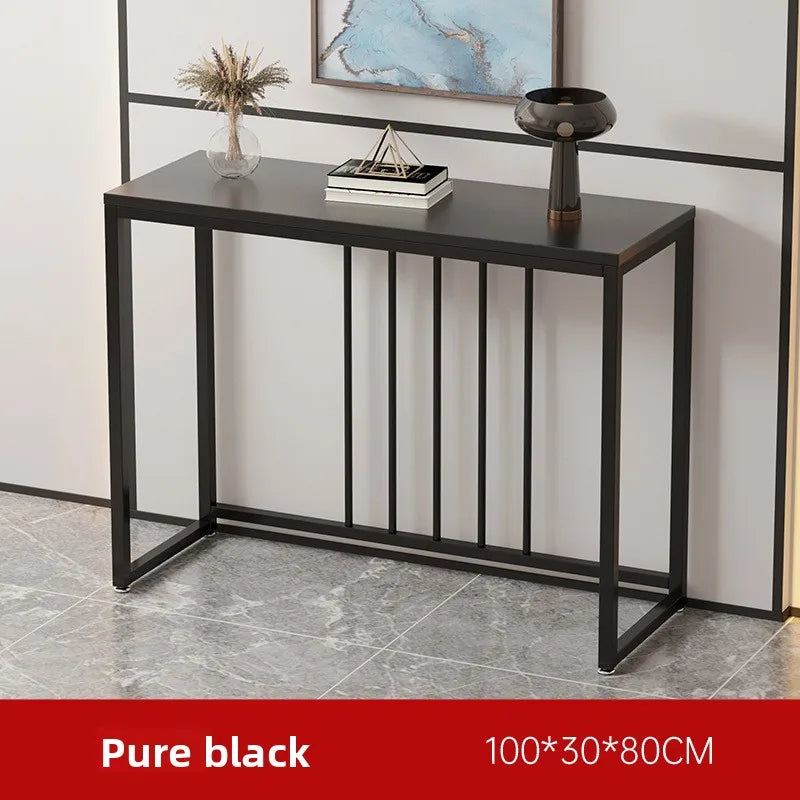 Firm Light luxury entrance table Entry entrance table against the wall side table entrance frame entry door sturdy and durable