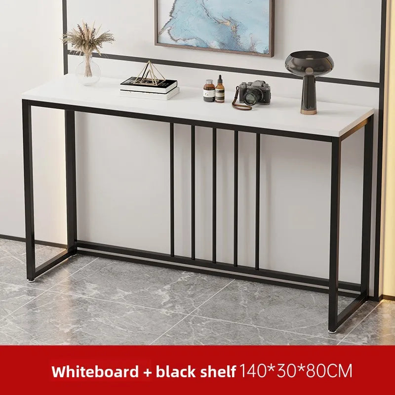 Firm Light luxury entrance table Entry entrance table against the wall side table entrance frame entry door sturdy and durable