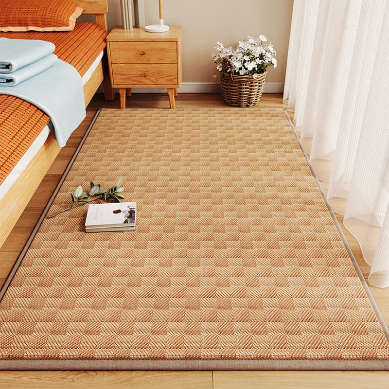 Faltbare japanische Tatami-Rattanmatte – Kühlende Sommer-Bodenmatte
