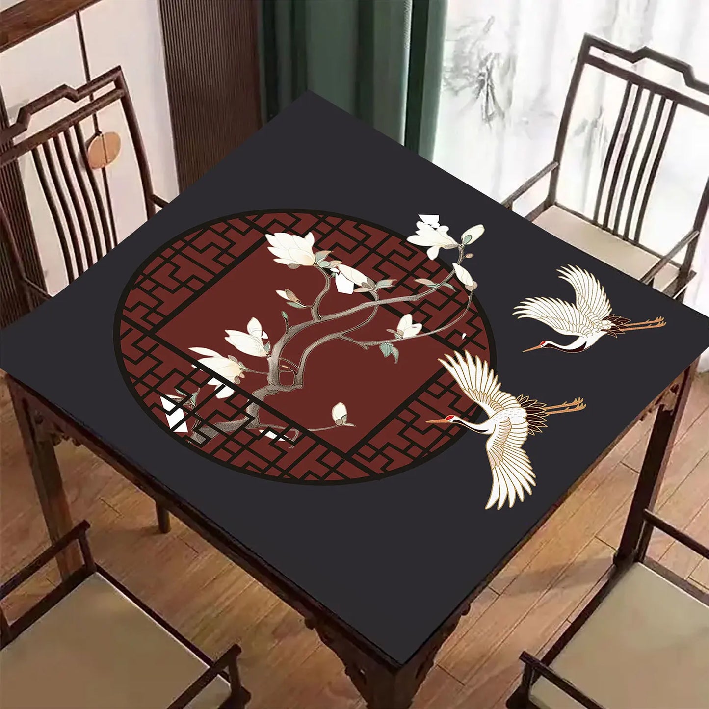 80cm/multi-person game mahjong table mat creative design Mahjong game rubber table mat entertainment accessories