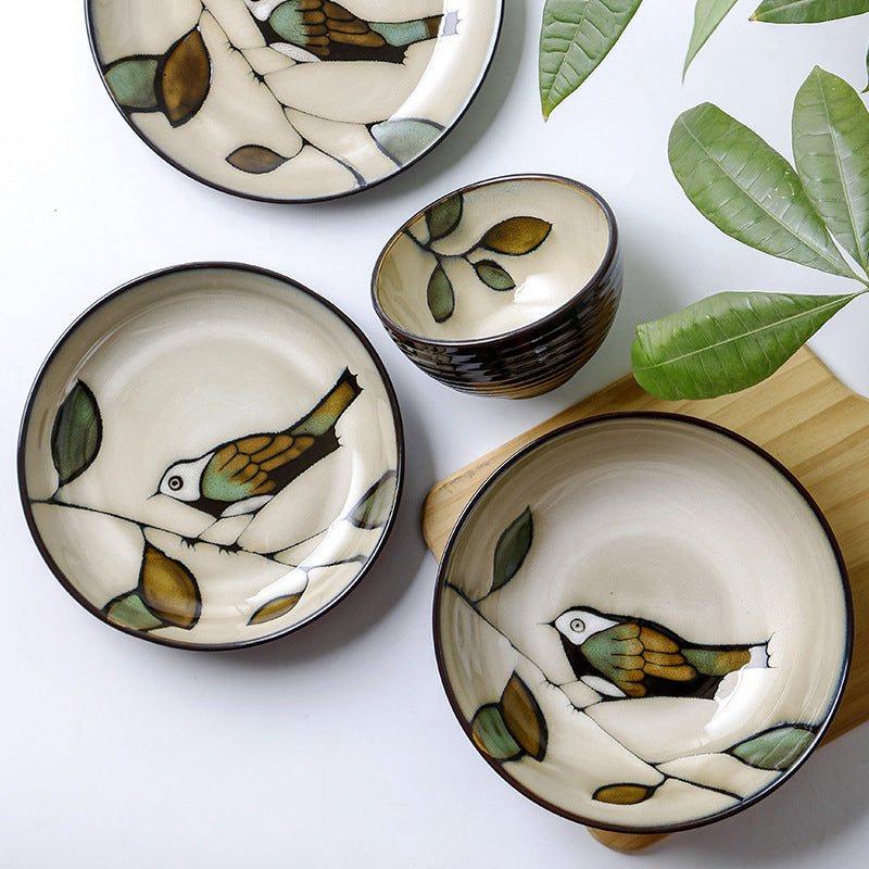 Japanese Ceramic Decorated Plates and Bowls