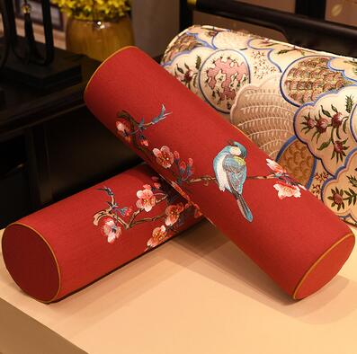 Sofa Pillow Waist Cushion Chinese Rectangle