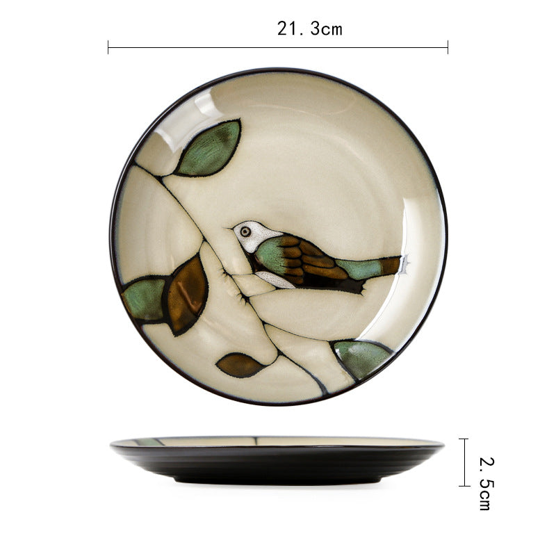 Japanese Ceramic Decorated Plates and Bowls