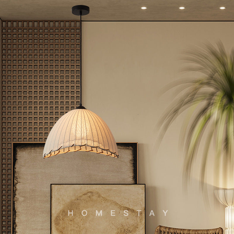 Japanese Style Chandelier with Warm Light