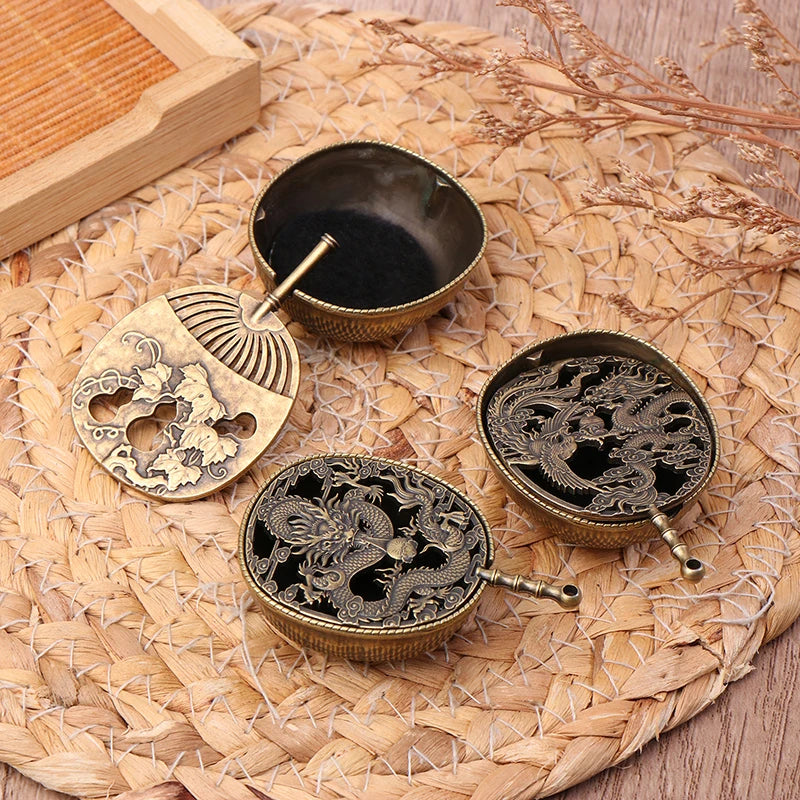 Buddhistische Utensilien Lotus Räuchergefäß