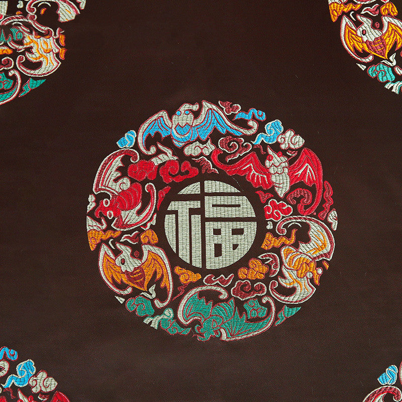 Chinese Jacquard Simulation Silk Fabric