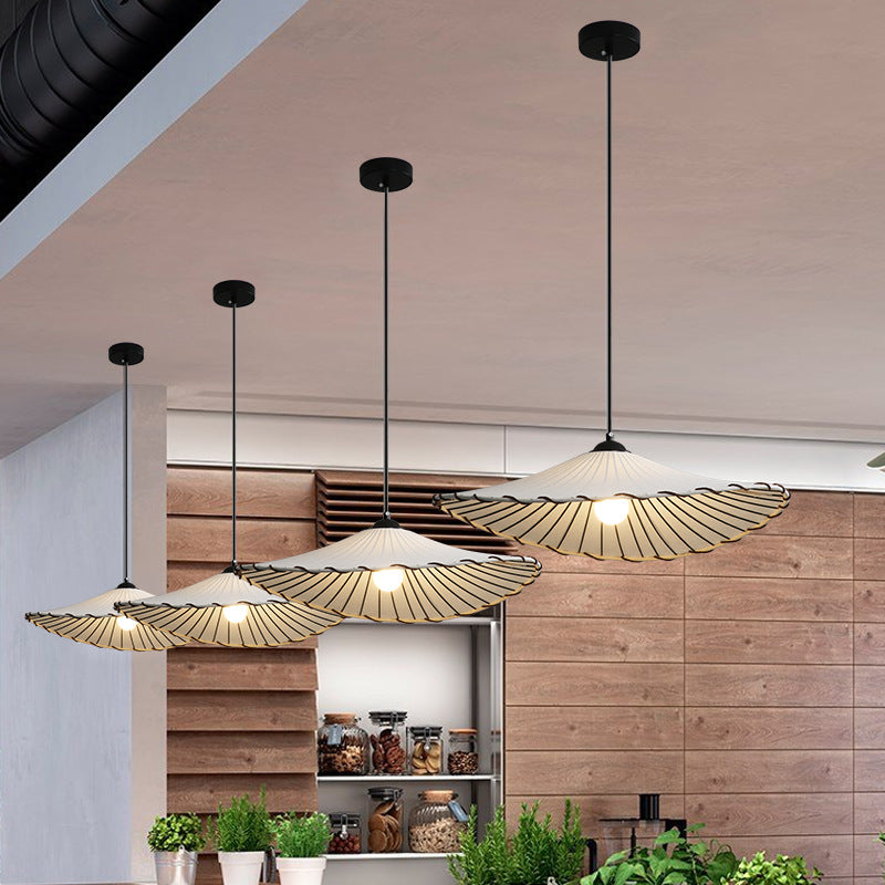 Japanese Style Chandelier with Warm Light