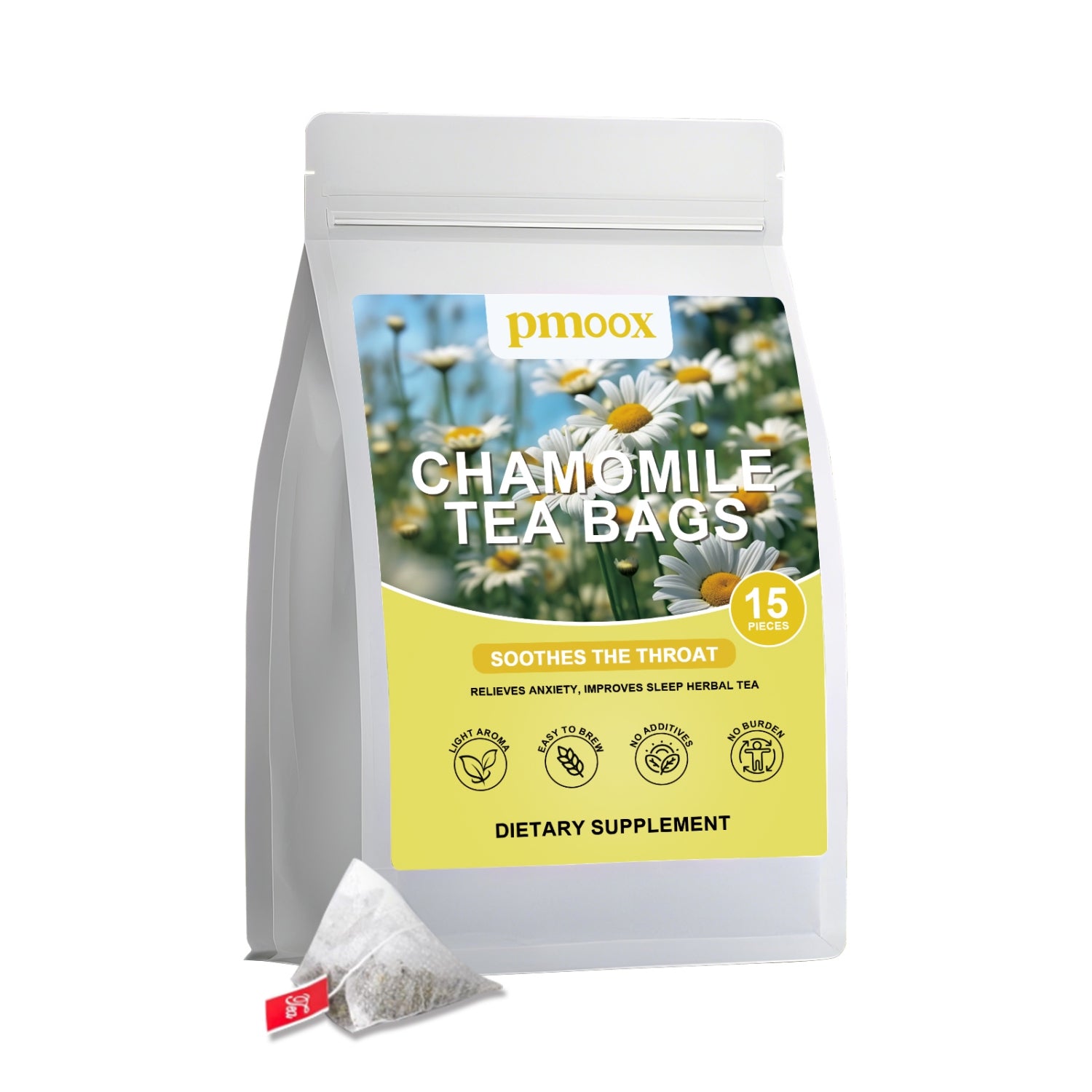 Chamomile Tea Bags | Classic Calming Caffeine-Free Herbal – Far East Finds