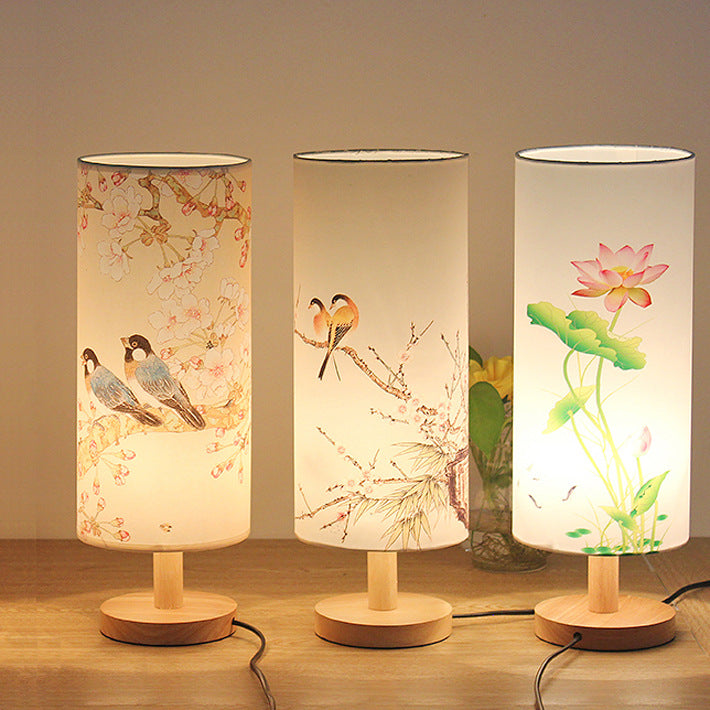 Modern Chinese Bedside Table Lamp