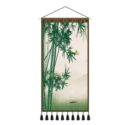 Chinese Style Water Shengcai Large Tapestry